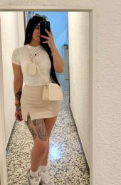 elena española de paso por Barcelona